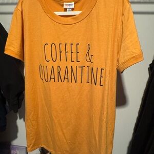 LuLaRoe Orange Long Sleeve Tee